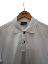 NOVO POLO MAS MC SLIM BORD ESSENCIAL BRANCO